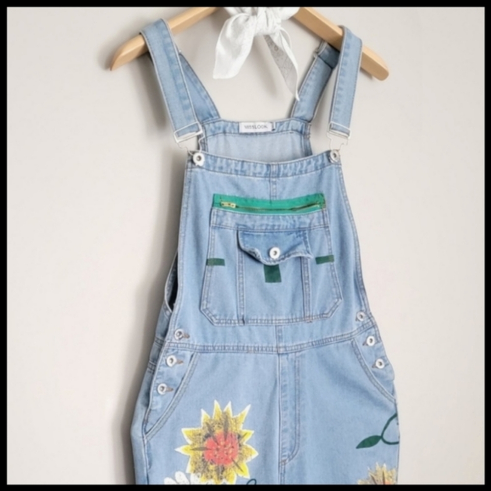 Misslook Overalls. Sz. Large - Picture 2 of 6